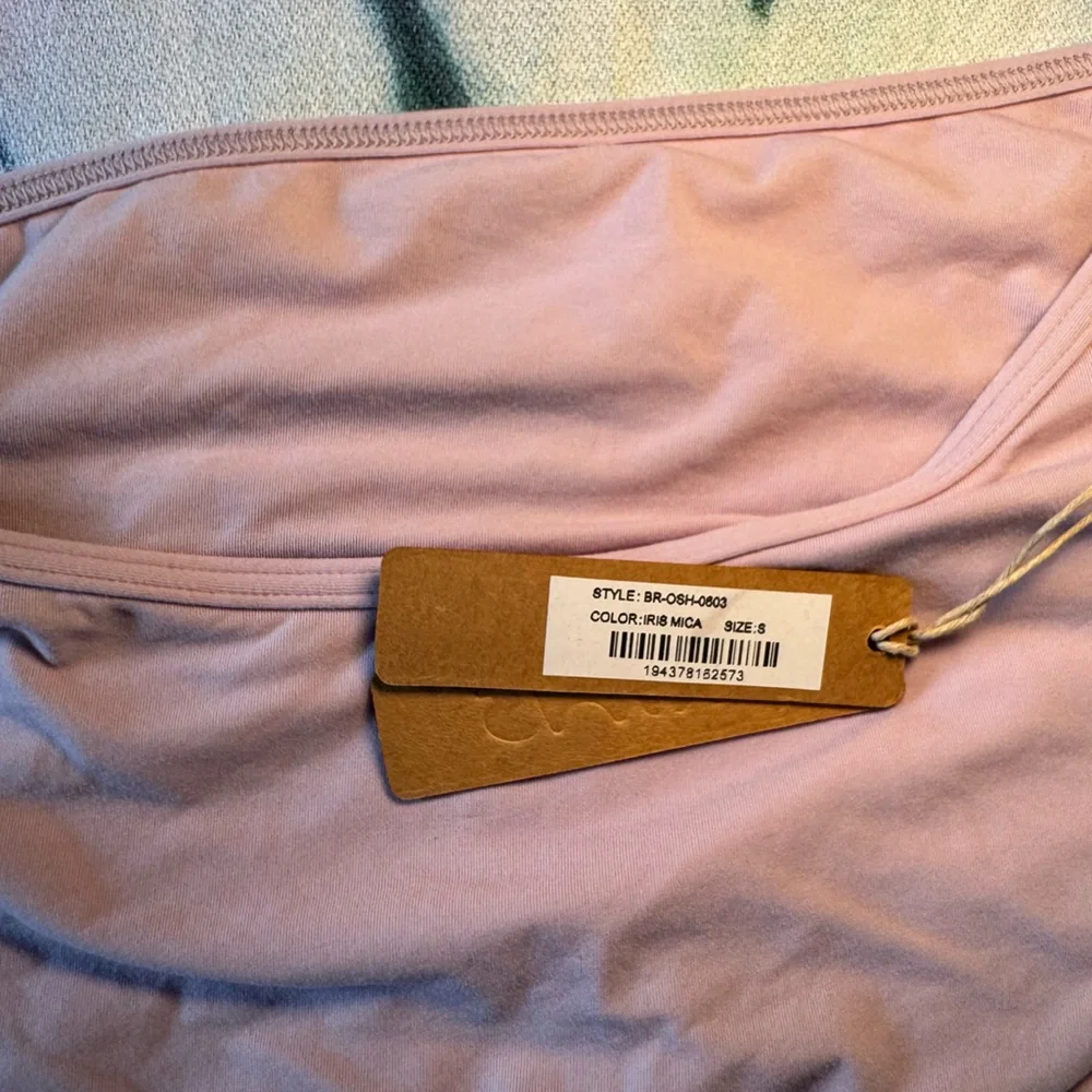 SKIMS Fits Everybody One Shoulder Bralette Iris Mica NWT Rare Size S - Picture 4 of 5